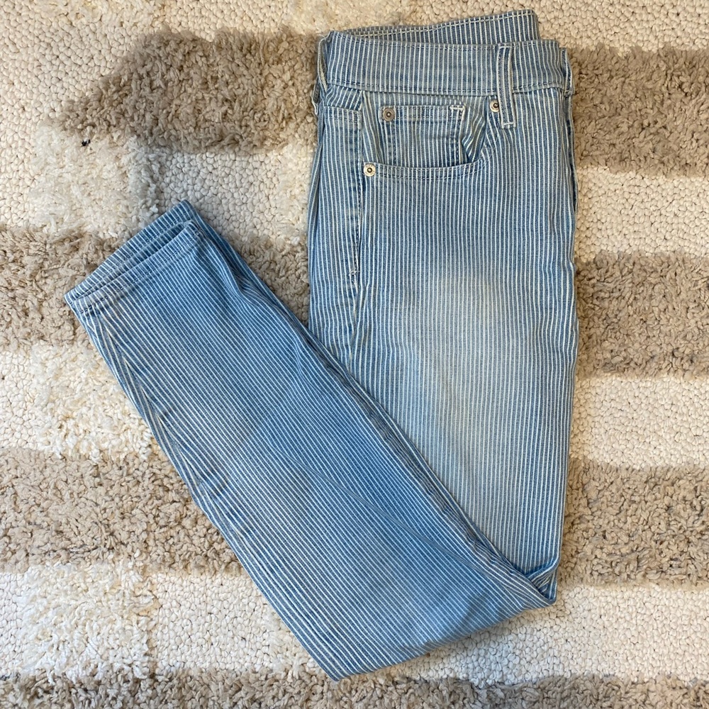 Gap Pinstripe Jeans, size 26